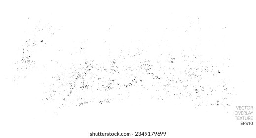 Subtle grain vector texture overlay. Abstract one color gritty grunge background. Grunge texture monochrome graphic resource.