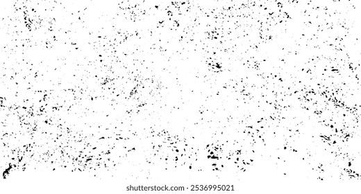 Sobreposição de textura de vetor de grão sutil. Abstrai um fundo grunge cor arenoso. Textura granulada escura sobre fundo branco. Cobertura de poeira texturizada. Imagem antiga da textura da parede grunge.