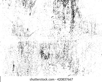 Subtle Grain Vector Texture Overlay. Abstract Black And White Gritty Grunge Background