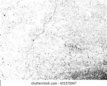 Subtle Grain Vector Texture Overlay. Abstract Black And White Gritty Grunge Background