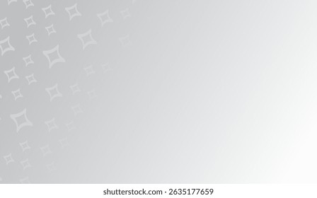 Subtle Gray Gradient Backdrop with Diamond Accents, Modern Minimalist Style for Digital Art, Soft Hues and Clean Lines, Blurry Starry Night Theme