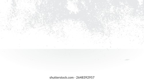 Sutil cinza Grunge Textura sobre tela branca, fundo angustiado vintage, superfície manchada elegante simples, ideal para fundo artístico neutro e efeitos de grunge delicados