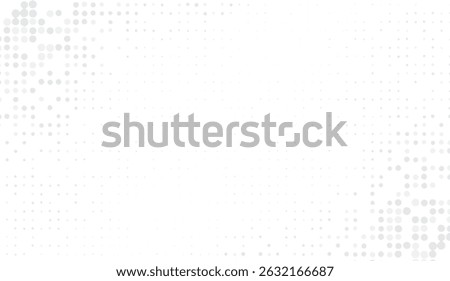 Subtle Grey Dot Matrix Background: A Minimalist Design with Gradient Effects, Suitable for Modern Tech Projects and Clean Graphic Layouts with a Contemporary Aesthetic