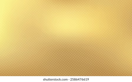 Subtle halftone gradient in radiant gold hues creates a modern and sophisticated background ideal for adding a touch of understated luxury to your design projects