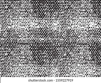 Subtle halftone grunge texture vector. Distressed overlay texture. Grunge background. Abstract mild textured effect. Vector Illustration. Black isolated on white. EPS10.