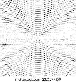 Subtle halftone grunge texture vector. Distressed overlay texture. Grunge background. Abstract mild textured effect. Black isolated on white background. Vector Illustration.