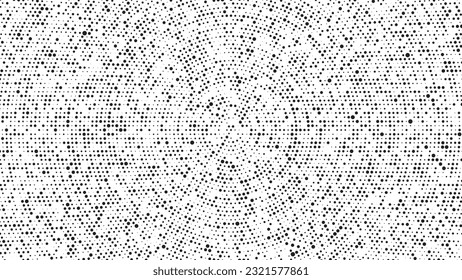 Subtle halftone grunge texture vector. Distressed overlay texture. Grunge background. Abstract mild textured effect. Black isolated on white background. Vector Illustration.