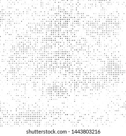 Subtle halftone grunge urban texture vector. Distressed overlay texture. Grunge background. Abstract mild textured effect. Vector Illustration. Black isolated on white background. EPS10.