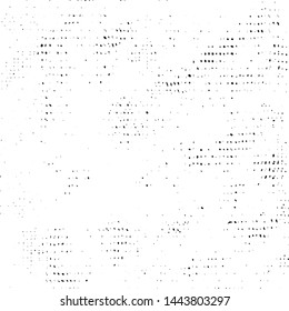 Subtle halftone grunge urban texture vector. Distressed overlay texture. Grunge background. Abstract mild textured effect. Vector Illustration. Black isolated on white background. EPS10.