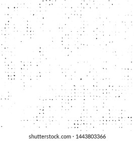 Subtle halftone grunge urban texture vector. Distressed overlay texture. Grunge background. Abstract mild textured effect. Vector Illustration. Black isolated on white background. EPS10.