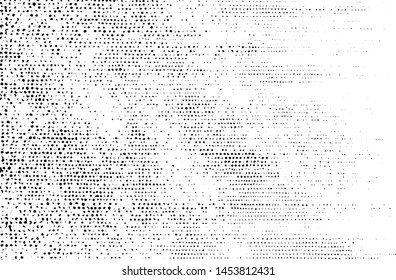 Subtle halftone grunge urban texture vector. Distressed overlay texture. Grunge background. Abstract mild textured effect. Vector Illustration. Black isolated on white background. EPS10.