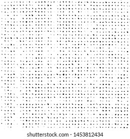 Subtle halftone grunge urban texture vector. Distressed overlay texture. Grunge background. Abstract mild textured effect. Vector Illustration. Black isolated on white background. EPS10.