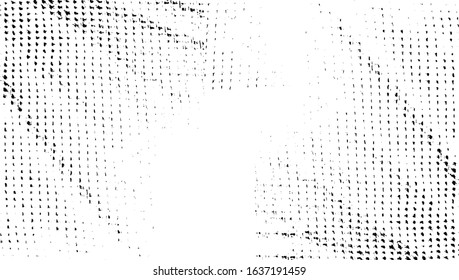 Subtle halftone grunge urban texture vector. Distressed overlay texture. Grunge background. Abstract mild textured effect. Vector Illustration. Black isolated on white. EPS10.