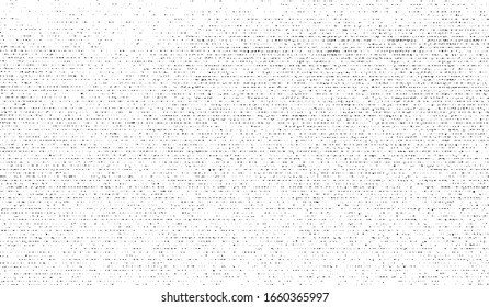 Sutil vector de textura urbana de tono medio grunge. Textura superpuesta angustiada. Borde fondo. Efecto texturado leve abstracto. Ilustración vectorial. Negro aislado en blanco. EPS10.