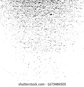 Subtle halftone grunge urban texture vector. Distressed overlay texture. Grunge background. Abstract mild textured effect. Vector Illustration. Black isolated on white. EPS10.