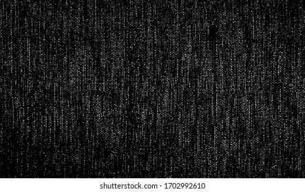 Sutil vector de textura urbana de tono medio grunge. Textura superpuesta angustiada. Borde fondo. Efecto texturado leve abstracto. Ilustración vectorial. Negro aislado en blanco. EPS10.