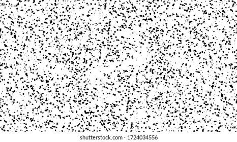 Subtile Halftone Grunge urbane Textur Vektor. Verzerrte Overlay-Textur.brüchiger Hintergrund. Abstrakter leichter strukturierter Effekt. Vektorgrafik. Schwarz einzeln auf Weiß. EPS10.
