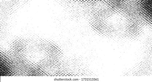 Subtle halftone grunge urban texture vector. Distressed overlay texture. Grunge background. Abstract mild textured effect. Vector Illustration. Black isolated on white. EPS10.