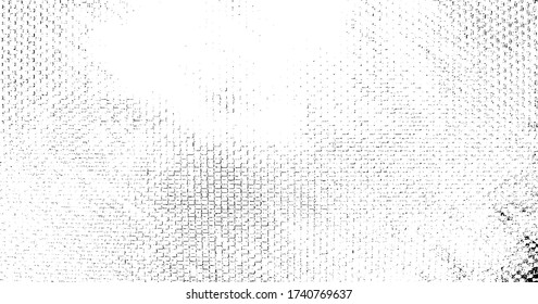 Subtle halftone grunge urban texture vector. Distressed overlay texture. Grunge background. Abstract mild textured effect. Vector Illustration. Black isolated on white. EPS10.