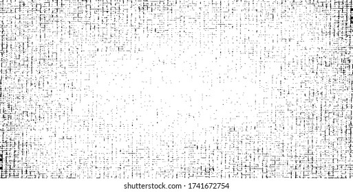 Subtle halftone grunge urban texture vector. Distressed overlay texture. Grunge background. Abstract mild textured effect. Vector Illustration. Black isolated on white. EPS10.