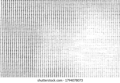 Subtle halftone grunge urban texture vector. Distressed overlay texture. Grunge background. Abstract mild textured effect. Vector Illustration. Black isolated on white. EPS10.