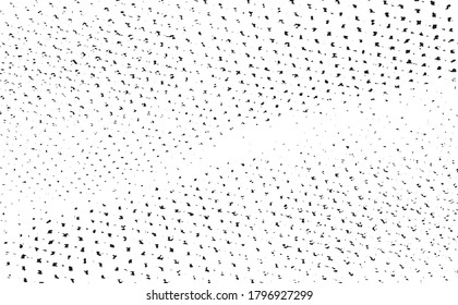 Subtle halftone grunge urban texture vector. Distressed overlay texture. Grunge background. Abstract mild textured effect. Vector Illustration. Black isolated on white. EPS10.