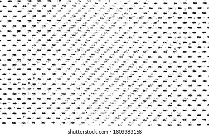 Sutil vector de textura urbana de color medio grunge. Textura superpuesta angustiada. Borde de fondo. Resumen efecto texturado leve. Ilustración vectorial. Negro aislado en blanco. EPS10.