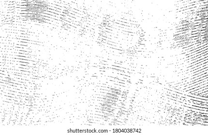 Sutil vector de textura urbana de color medio grunge. Textura superpuesta angustiada. Borde de fondo. Resumen efecto texturado leve. Ilustración vectorial. Negro aislado en blanco. EPS10.