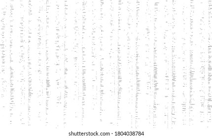 Sutil vector de textura urbana de color medio grunge. Textura superpuesta angustiada. Borde de fondo. Resumen efecto texturado leve. Ilustración vectorial. Negro aislado en blanco. EPS10.