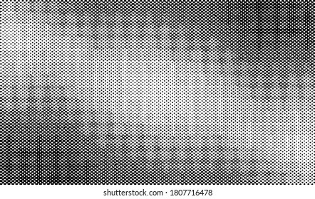Subtle halftone grunge urban texture vector. Distressed overlay texture. Grunge background. Abstract mild textured effect. Vector Illustration. Black isolated on white. EPS10.