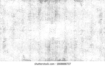 Subtle halftone grunge urban texture vector. Distressed overlay texture. Grunge background. Abstract mild textured effect. Vector Illustration. Black isolated on white. EPS10.