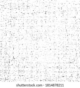 Sutil vector de textura urbana de color medio grunge. Textura superpuesta angustiada. Borde de fondo. Resumen efecto texturado leve. Ilustración vectorial. Negro aislado en blanco. EPS10.