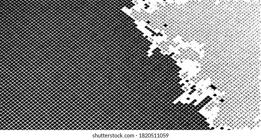 Sutil vector de textura urbana de color medio grunge. Textura superpuesta angustiada. Borde de fondo. Resumen efecto texturado leve. Ilustración vectorial. Negro aislado en blanco. EPS10.