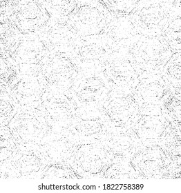 Subtle halftone grunge urban texture vector. Distressed overlay texture. Grunge background. Abstract mild textured effect. Vector Illustration. Black isolated on white. EPS10.