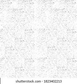 Sutil vector de textura urbana de color medio grunge. Textura superpuesta angustiada. Borde de fondo. Resumen efecto texturado leve. Ilustración vectorial. Negro aislado en blanco. EPS10.