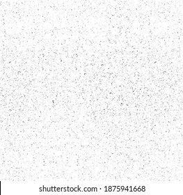 Subtile Halftone Grunge urbane Textur Vektor. Verzerrte Overlay-Textur. brüchiger Hintergrund. Abstrakter leichter strukturierter Effekt. Vektorgrafik. Schwarz einzeln auf Weiß. EPS10.