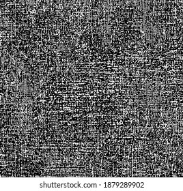 Subtile Halftone Grunge urbane Textur Vektor. Verzerrte Overlay-Textur. brüchiger Hintergrund. Abstrakter leichter strukturierter Effekt. Vektorgrafik. Schwarz einzeln auf Weiß. EPS10.