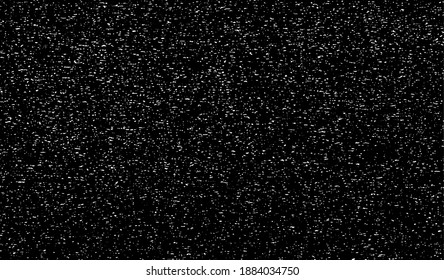 Sutil vector de textura urbana de color medio grunge. Textura superpuesta angustiada. Borde de fondo. Resumen efecto texturado leve. Ilustración vectorial. Negro aislado en blanco. EPS10.