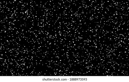Sutil vector de textura urbana de color medio grunge. Textura superpuesta angustiada. Borde de fondo. Resumen efecto texturado leve. Ilustración vectorial. Negro aislado en blanco. EPS10.