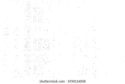 Sutil vector de textura urbana de color medio grunge. Textura superpuesta angustiada. Borde de fondo. Resumen efecto texturado leve. Ilustración vectorial. Negro aislado en blanco. EPS10.