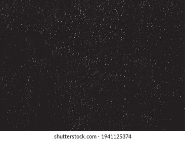 Sutil vector de textura urbana de color medio grunge. Textura superpuesta angustiada. Borde de fondo. Resumen efecto texturado leve. Ilustración vectorial. Negro aislado en blanco. EPS10.