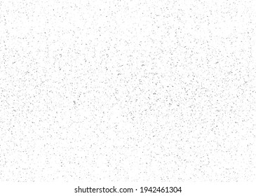 Subtile Halftone Grunge urbane Textur Vektor. Verzerrte Overlay-Textur. brüchiger Hintergrund. Abstrakter leichter strukturierter Effekt. Vektorgrafik. Schwarz einzeln auf Weiß. EPS10.