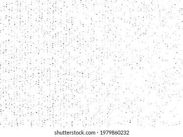Sutil vector de textura urbana de color medio grunge. Textura superpuesta angustiada. Borde de fondo. Resumen efecto texturado leve. Ilustración vectorial. Negro aislado en blanco. EPS10.