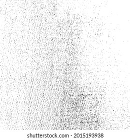 Sutil vector de textura urbana de color medio grunge. Textura superpuesta angustiada. Borde de fondo. Resumen efecto texturado leve. Ilustración vectorial. Negro aislado en blanco. EPS10.