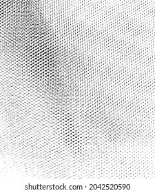 Subtle halftone grunge urban texture vector. Distressed overlay texture. Grunge background. Abstract mild textured effect. Vector Illustration. Black isolated on white. EPS10.