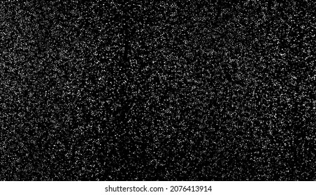 Sutil vector de textura urbana de color medio grunge. Textura superpuesta angustiada. Borde de fondo. Resumen efecto texturado leve. Ilustración vectorial. Negro aislado en blanco. EPS10.