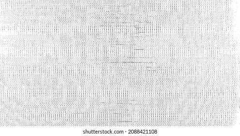 Sutil vector de textura urbana de color medio grunge. Textura superpuesta angustiada. Borde de fondo. Resumen efecto texturado leve. Ilustración vectorial. Negro aislado en blanco. EPS10.