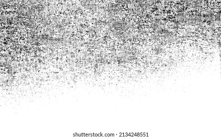 Subtle halftone grunge urban texture vector. Distressed overlay texture. Grunge background. Abstract mild textured effect. Vector Illustration. Black isolated on white. EPS10.