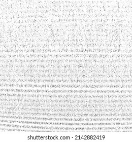 Sutil vector de textura urbana de color medio grunge. Textura superpuesta angustiada. Borde de fondo. Resumen efecto texturado leve. Ilustración vectorial. Negro aislado en blanco. EPS10.