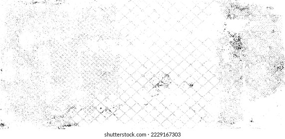 Subtle halftone grunge urban texture vector. Distressed overlay texture. Grunge background. Abstract mild textured effect. Vector Illustration. Black isolated on white. EPS10.